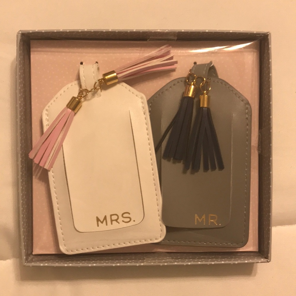 Mr. & Mrs. Luggage Tags